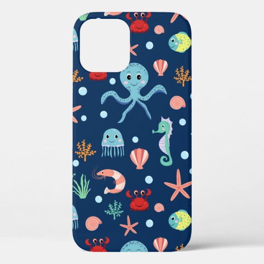 Coques Case-Mate iPhone Monde marin (Verso)