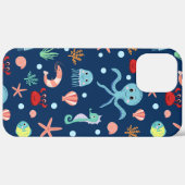 Coques Case-Mate iPhone Monde marin (Retour (horizontal))