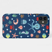 Coques Case-Mate iPhone Monde marin (Dos (Horizontal))