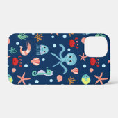 Coques Case-Mate iPhone Monde marin (Verso (horizontal))