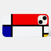 Coques Case-Mate iPhone Mondrian 1 (Verso (horizontal))