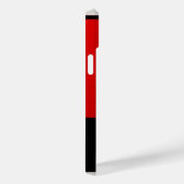 Coques Case-Mate iPhone Mondrian - Composition avec grand plan rouge (Verso / Droite)
