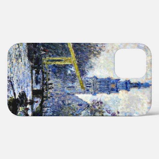 Coques Case-Mate iPhone Monet - Canal in Amsterdam, (Verso (horizontal))