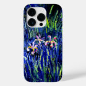 Coques Case-Mate iPhone Monet - Irises, oeuvres d'art célèbres, (Verso)