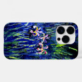 Coques Case-Mate iPhone Monet - Irises, oeuvres d'art célèbres, (Verso (horizontal))