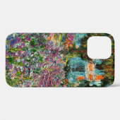 Coques Case-Mate iPhone Monet Le jardin de l'artiste à Giverny (Verso (horizontal))