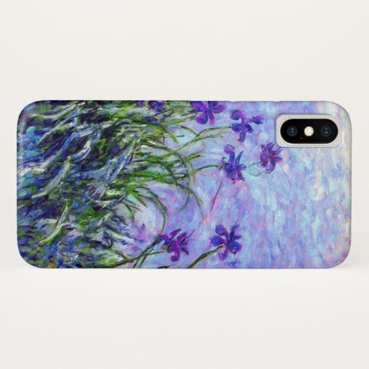 Coques Case-Mate iPhone Monet Lilac Irises (Dos (Horizontal))