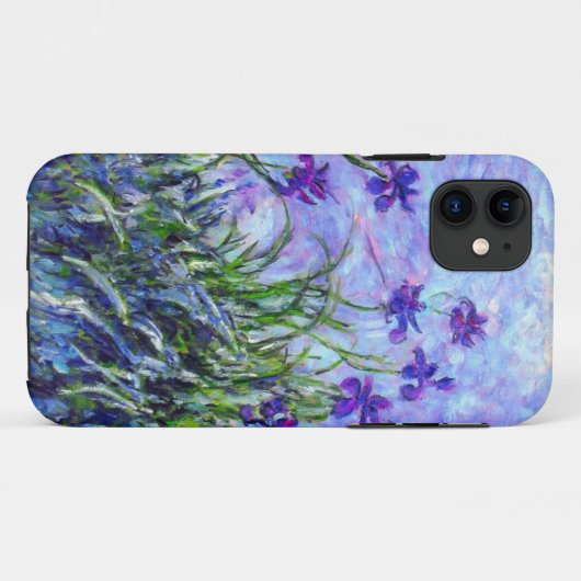 Coques Case-Mate iPhone Monet Lilac Irises (Dos (Horizontal))
