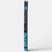Coques Case-Mate iPhone Monet - Lys d'eau, Bleu, (Verso / Gauche)