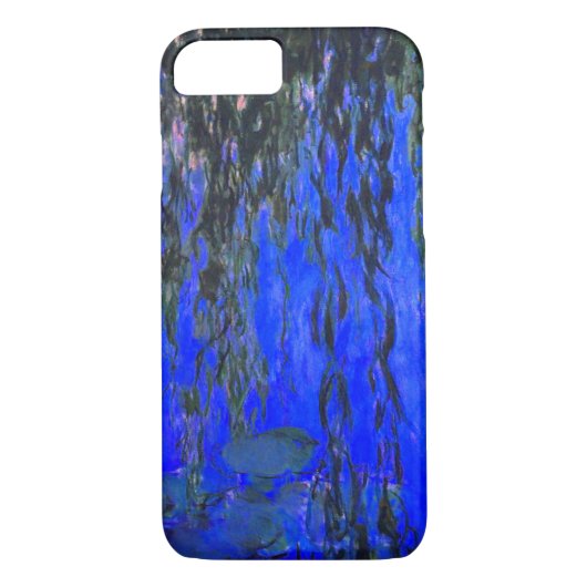 Coques Case-Mate iPhone Monet Lys d'eau et Branches de saules de pleurs (Dos)