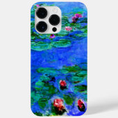 Coques Case-Mate iPhone Monet - Lys d'eau (rouge), (Verso)