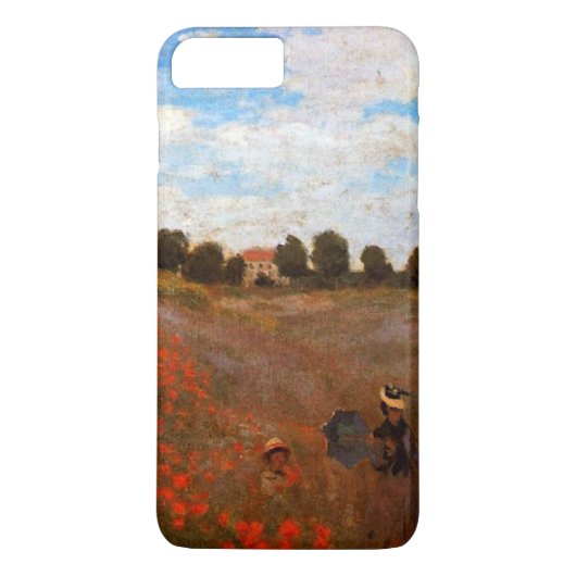Coques Case-Mate iPhone Monet - Poppies sauvages (Dos)
