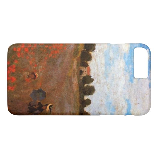 Coques Case-Mate iPhone Monet - Poppies sauvages (Dos (Horizontal))