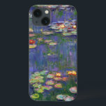 Coques Pour iPhone Monet Water Lilies Chef-d'oeuvre Peinture<br><div class="desc">Monet Water Lilies - Ce tableau Monet classique a été peint par Claude Monet en 1916. Il fait partie de sa célèbre collection de nénuphars où il peint dans son jardin à Giverney,  France. Un tableau de chef-d'oeuvre.</div>