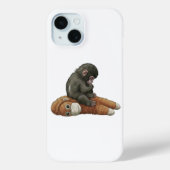 Coques Case-Mate iPhone Monkey Punch, Baby Monkey Orangutan Hug (Verso)
