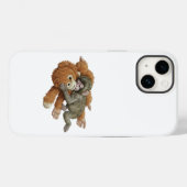 Coques Case-Mate iPhone Monkey Punch Graphic, Baby Monkey Orangutan Hug  (Verso (horizontal))