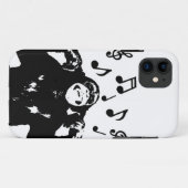 Coques Case-Mate iPhone monkeymonkey de musique (Dos (Horizontal))
