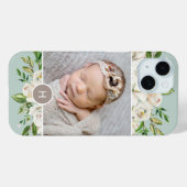 Coques Case-Mate iPhone Monnaie de fleurs dorées | Photo monographique (Verso (horizontal))