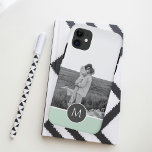 Case-Mate iPhone Case Monnaie Pastel minimaliste Nom et photo personnali<br><div class="desc">Monnaie Pastel minimaliste Nom et photo personnalisés</div>
