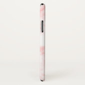 Coques Case-Mate iPhone Monogram Girly Rose Pâle Marbre (Dos/Droite)
