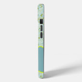 COQUES Case-Mate iPhone MONOGRAM INITIAL B ACQUA PETITES FLEURS (Verso / Gauche)