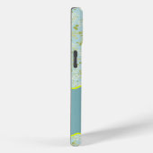 COQUES Case-Mate iPhone MONOGRAM INITIAL G ACQUA PETITES FLEURS (Verso / Droite)