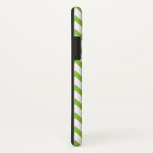 Coques Case-Mate iPhone Monogram Lime Green Chevron Moderne (Dos/Droite)