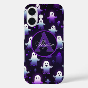 Coques iPhone 16 Monogram Lucioles Fantômes dans la Nuit
