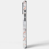 Coques Case-Mate iPhone Monogram Marble Rose Gold  Case-Mate iPhone Case (Verso / Gauche)