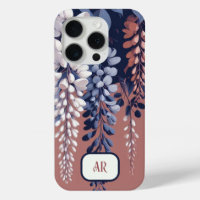 Monogram Marine Rose Wisteria Élégance