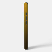 Coques Case-Mate iPhone Monogram Modern Gold Tiger Eye (Verso / Gauche)