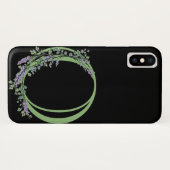 Coques Case-Mate iPhone Monogram O Lavande Eucalyptus (Dos (Horizontal))