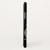 Coques Case-Mate iPhone Monogram O Lavande Eucalyptus (Dos/Droite)