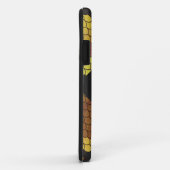 Coques Case-Mate iPhone Monogram Snake Brown et Gold Print (Dos/Droite)