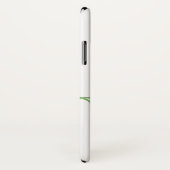 Coques Case-Mate iPhone Monogram W Lavande Eucalyptus (Dos/Droite)