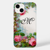 COQUES Case-Mate iPhone MONOGRAME DE ROSES ET DE JASMINE (Verso)