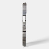 Coques Case-Mate iPhone Monograme de Rustic Wood (Verso / Droite)