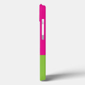 Coques Case-Mate iPhone Monograme vert de Sorority Life (Verso / Gauche)