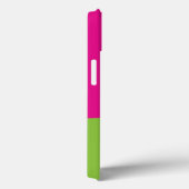 Coques Case-Mate iPhone Monograme vert de Sorority Life (Verso / Droite)