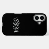 Coques Case-Mate iPhone Monogramme (Verso (horizontal))