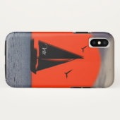 Coques Case-Mate iPhone Monogramme (Dos (Horizontal))