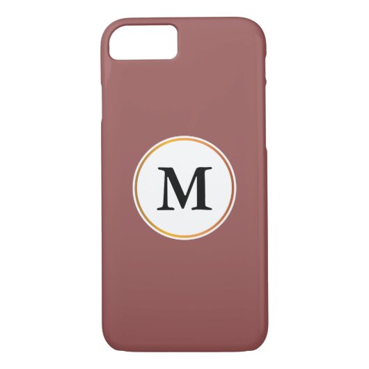 Coques Case-Mate iPhone monogramme (Dos)