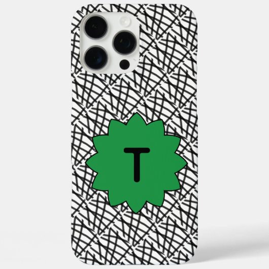 Coques Case-Mate iPhone Monogramme (Verso)