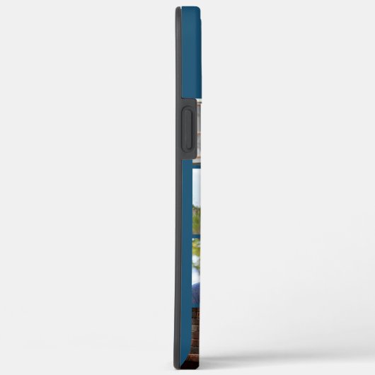 Coques Case-Mate iPhone Monogramme 6 Photo Collage bleu (Verso / Droite)