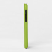 Coques Case-Mate iPhone Monogramme à chaux vert noir blanc tendance (Dos/Gauche)