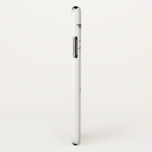 Coques Case-Mate iPhone Monogramme A Lavande Eucalyptus (Dos/Droite)