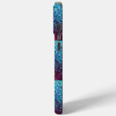 Coques Case-Mate iPhone Monogramme Abstrait Pink Purple Ombre (Verso / Gauche)