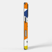 Coques Case-Mate iPhone Monogramme Abstrait Triangles Modernes  (Verso / Droite)