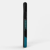 Coques Case-Mate iPhone monogramme . ajoutez votre initiale (Dos/Droite)