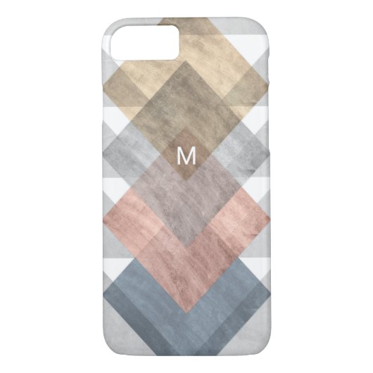 Coques Case-Mate iPhone Monogramme | Alignement de diamant I (Dos)